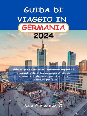 cover image of GUIDA DI VIAGGIO IN GERMANIA 2024